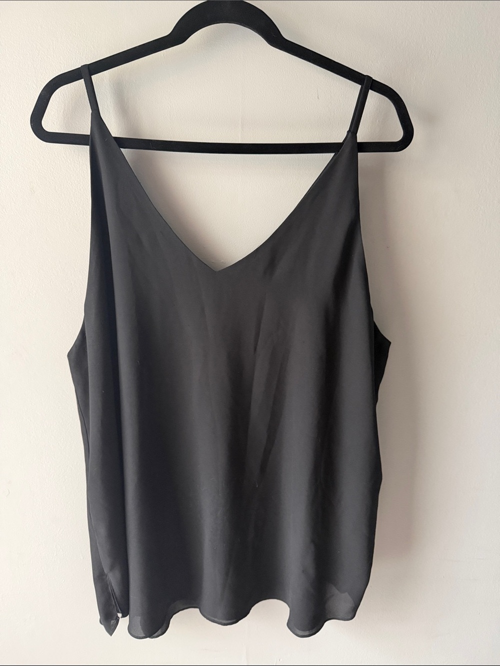 Kismet Black V-Neck Slip Cami